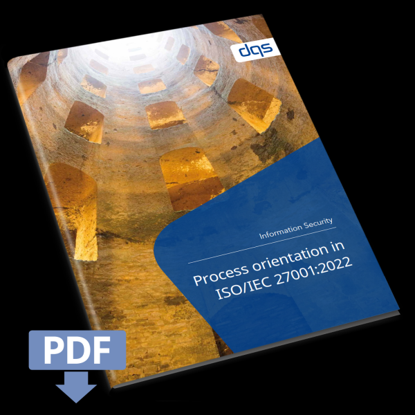 Cover sheet for English White Paper ISO 27001 Process Orientation